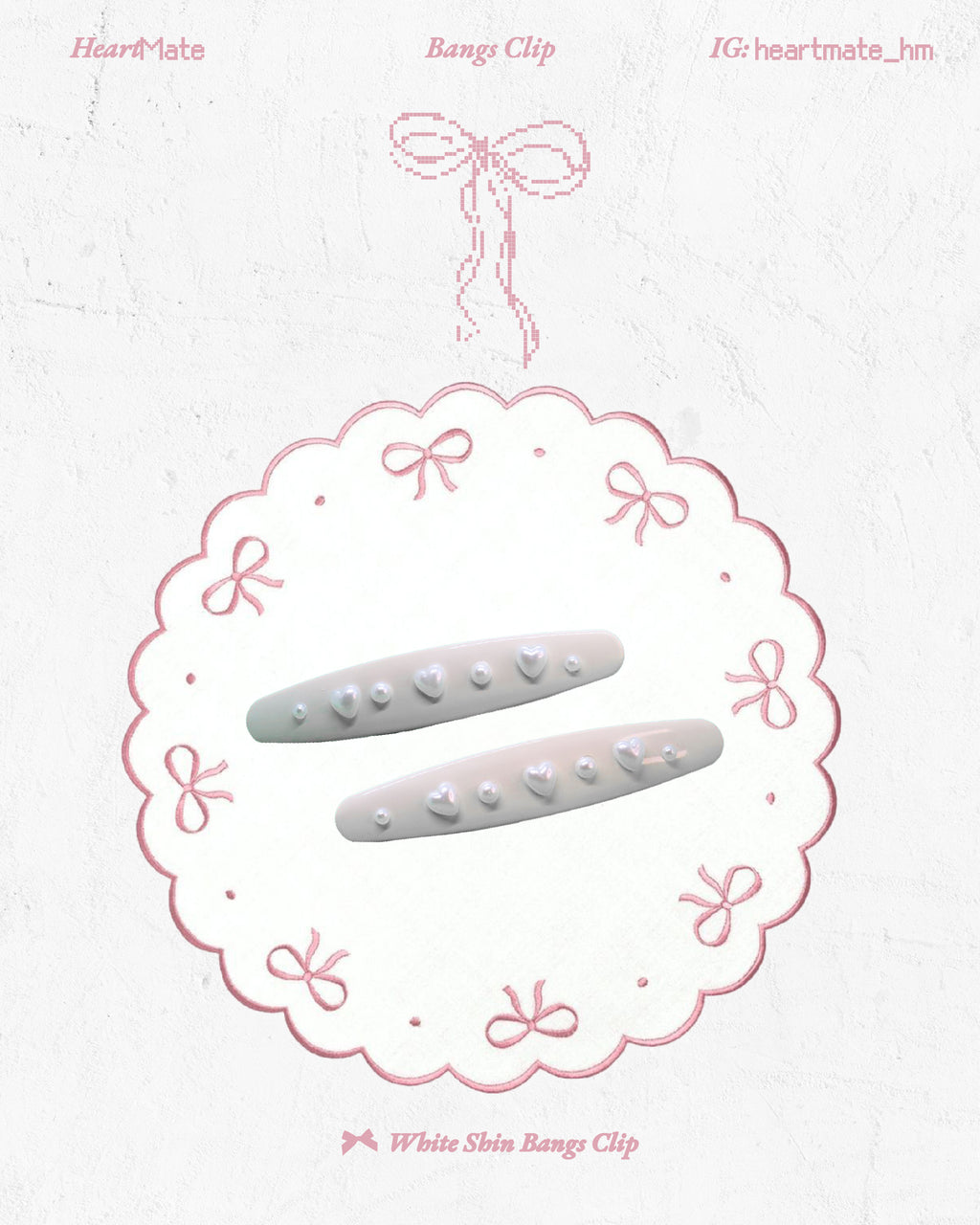 ⋆.𐙚 ̊Bangs Clip