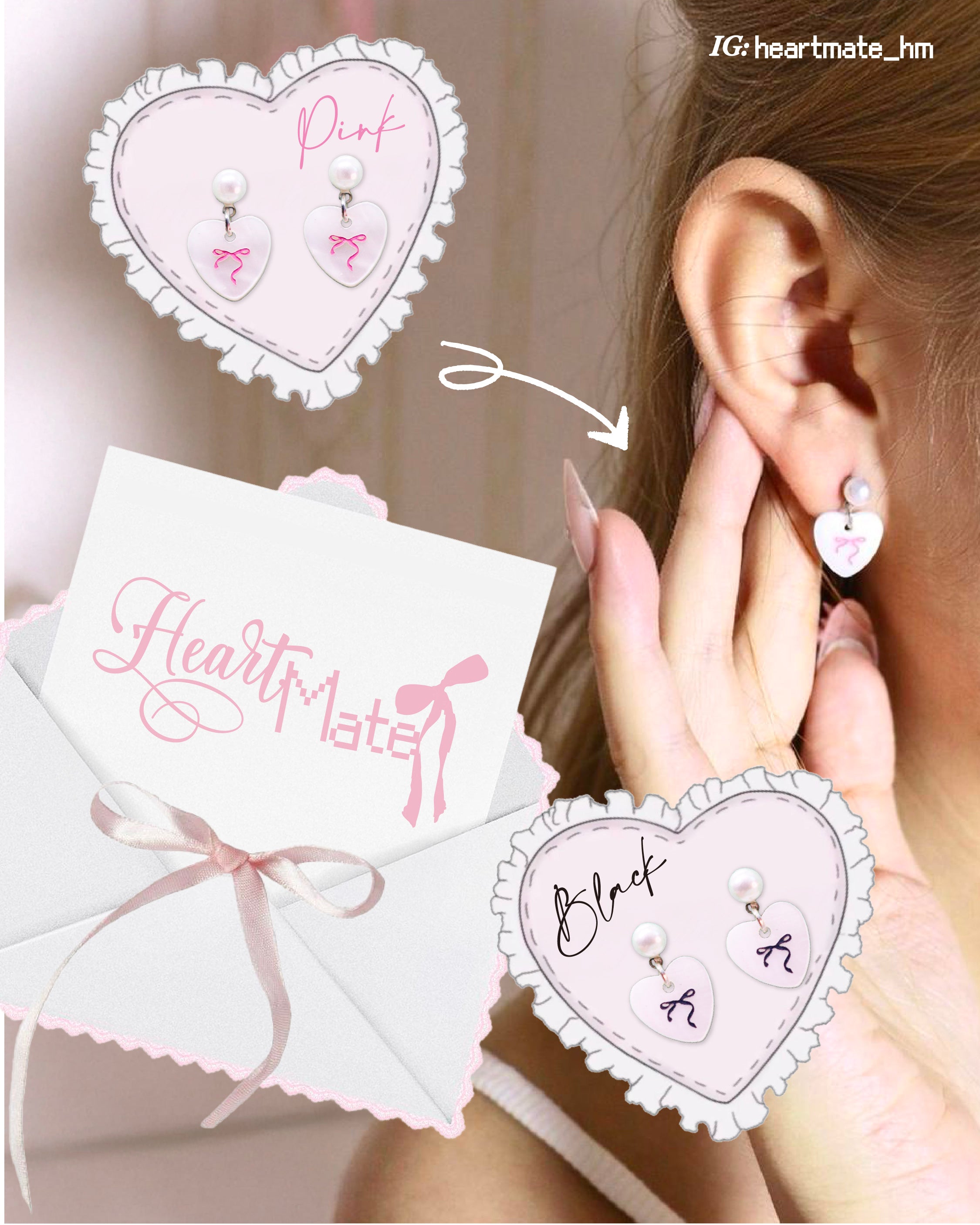 ⋆.𐙚Duo Bloom Earrings