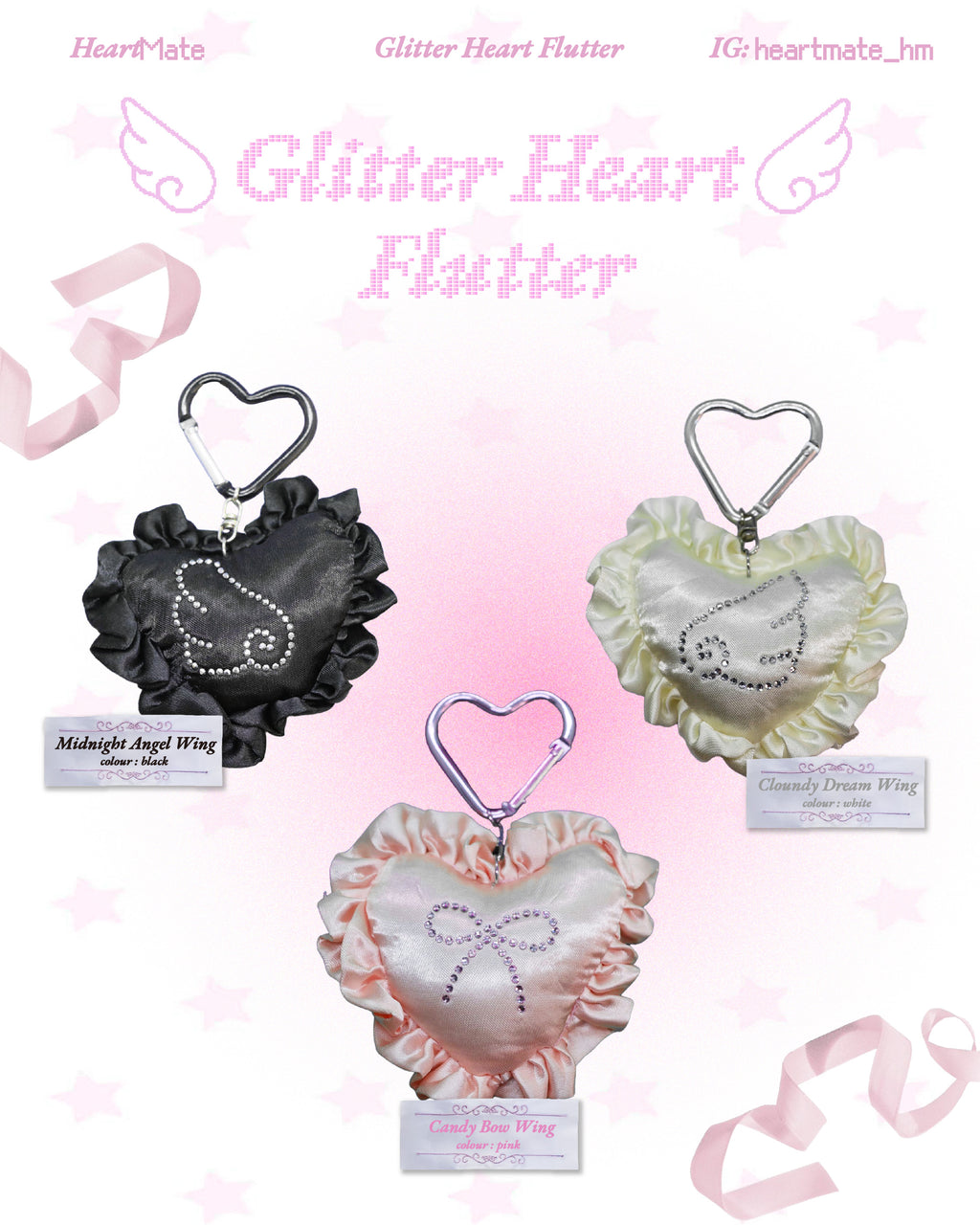 ⋆.𐙚 ̊Glitter. Heart Flutter