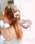 ⋆. 𐙚Cotton Clound Barrette