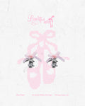 ⋆.𐙚 ̊En Pointe.Ribbon Earrings